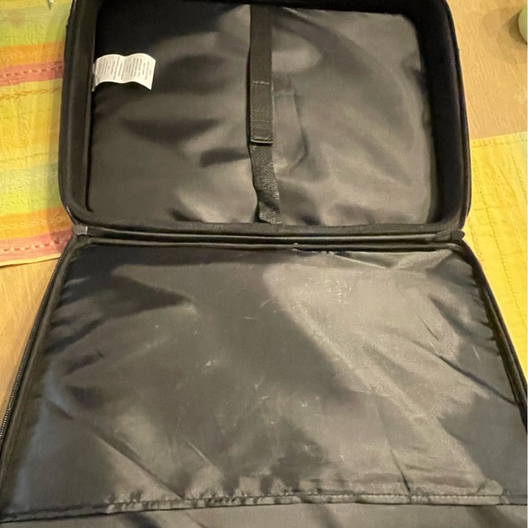 Black Laptop Bag with Red Accent - Picture 3 of 5